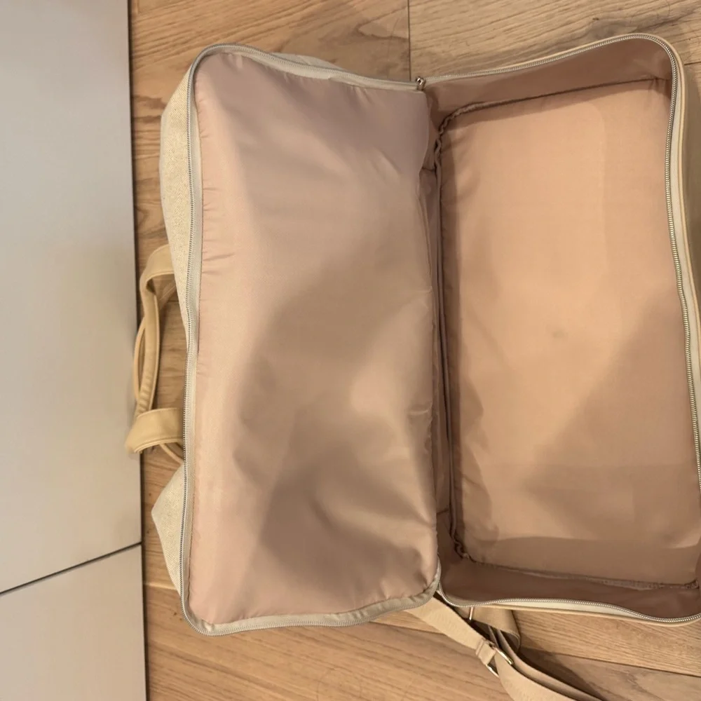 BEIS ‘the Weekender’ Travel Tote bag beige - Picture 4 of 5